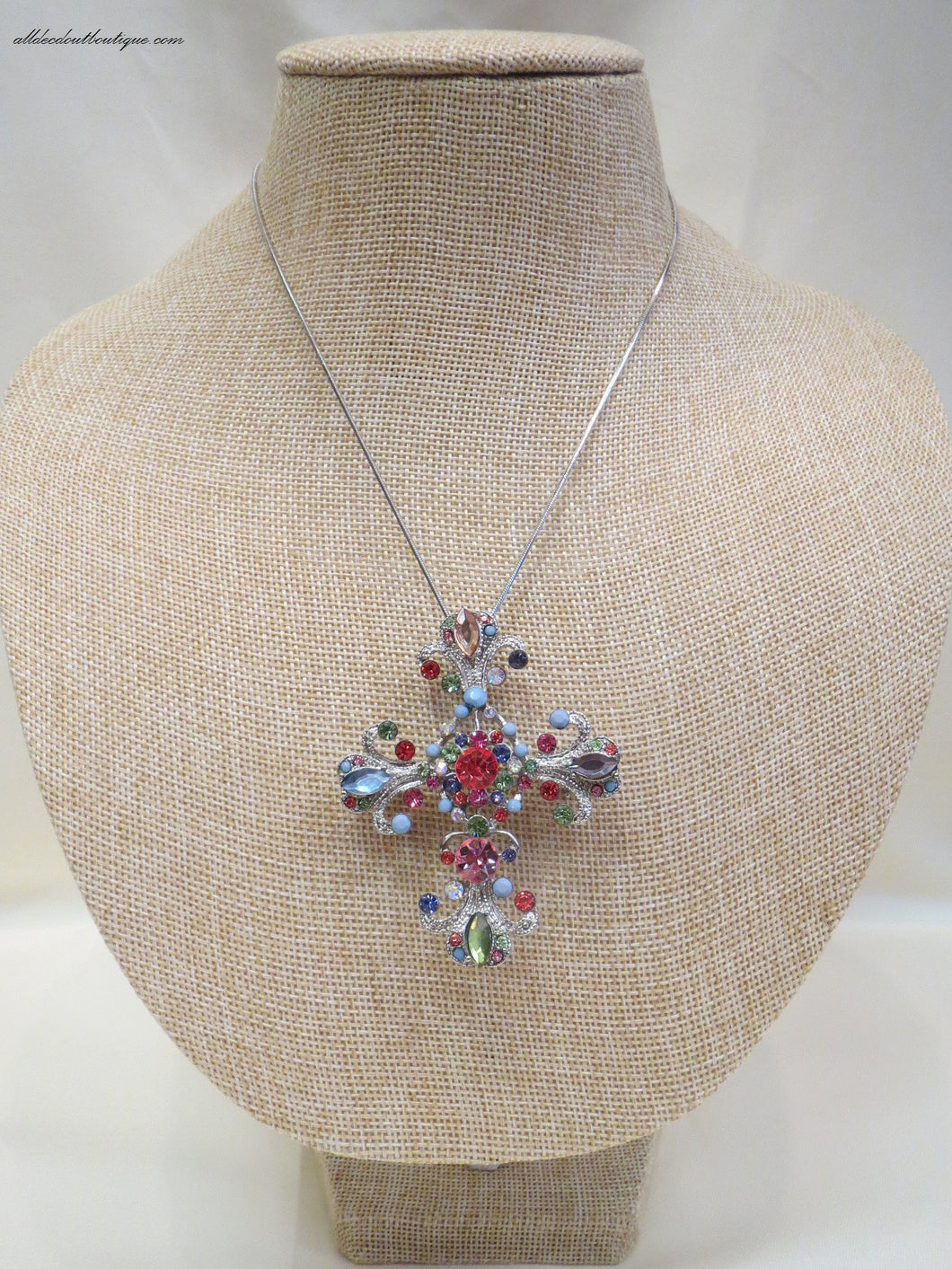 ADO | Necklace with Removable Cross Pendant - All Decd Out