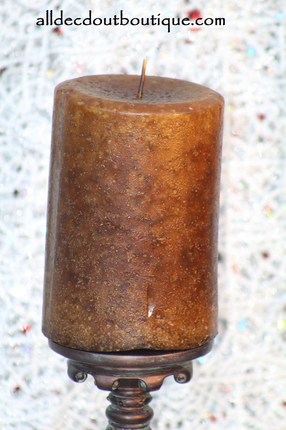 Pillar Candle | American-Candle Wilderness Scented Decor Candle - All Decd Out