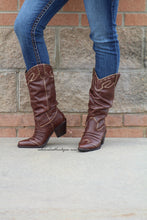 Very Volatile | Rawhide Cowgirl Boots Brown