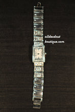 Large/Small Clear Rhinestones | Metal Band W/Clasp - All Decd Out