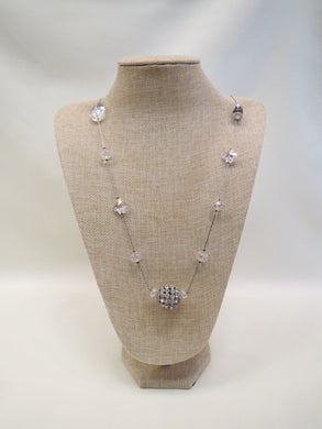 ADO Long Crystal Necklace | All Dec'd Out