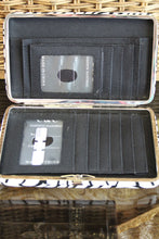 ADO | Bling Cross Zebra Print Clutch Wallet - All Decd Out