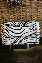ADO | Bling Cross Zebra Print Clutch Wallet - All Decd Out