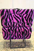 ADO | Hot Pink Zebra Print Clutch Wallet - All Decd Out