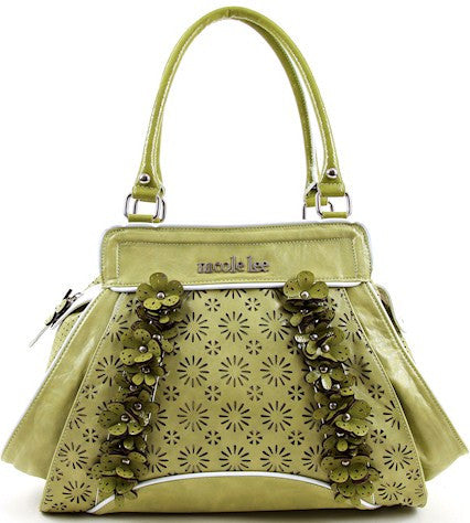 Nicole Lee USA | Floral Purse Green - All Decd Out