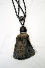 ADO | Blue & Brown Tassel Large - All Decd Out