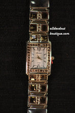 Large/Small Gold Rhinestones | Metal Band W/Clasp - All Decd Out