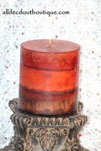Pillar Candle | Multi Color Scented Decor Candle - All Decd Out