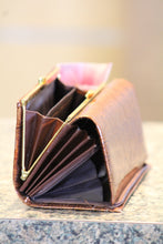 ADO | Genuine Leather Trifold Clutch Wallet Brown - All Decd Out