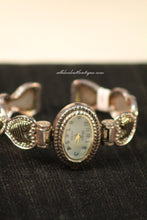 Silver/White | Metal Band One Size