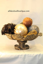 Decorative Decor Bowl | 19" x 19" x 7" Palm Leaves - All Decd Out