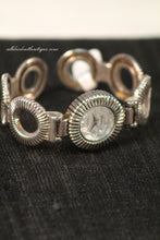 Silver/White with Metal Band One Size