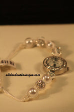 White/White Clear Rhinestones & Pearls | Adjustable Band - All Decd Out