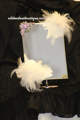 Embellished Makeup Mirror