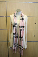 ADO | Cashmere Wrap Scarf Plaid Pink & Black - All Decd Out