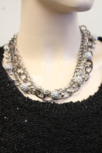 ADO | 4 Layer Hammer Link & Silver Chain Necklace - All Decd Out