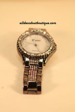 Chrome/White Clear Rhinestones | Metal Band W/Clasp - All Decd Out