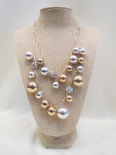 ADO Silver & Gold Ball Necklace | All Dec'd Out