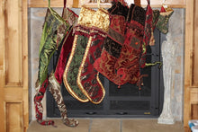 Holiday Season Stocking Green Holiday Design 32"