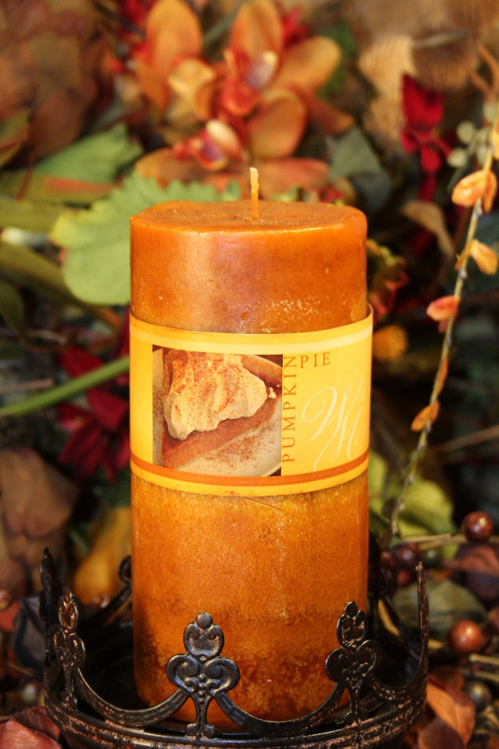 Pillar Candle | Wicks n' More 6x3 Pumpkin Pie Scented Candle