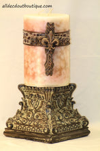 Pillar Candle Holder | Decorative Large - All Decd Out