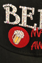 ADO | Embellished Bee Makes Me Awesomer Ball Cap - All Decd Out