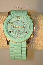 Mint/Gold | Metal Band with Clasp