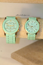 Mint/Gold | Metal Band with Clasp