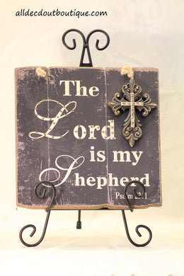 Decorative Easel Included | 10