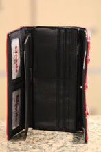 ADO | Bling Trifold Wallet Red - All Decd Out