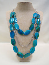 ADO Turquoise Beads Silver Chain Necklace | All Dec'd Out