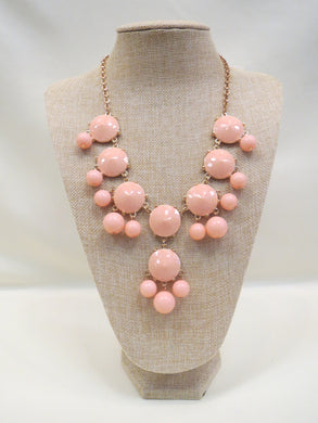 ADO | Bubble Necklace Peach - All Decd Out
