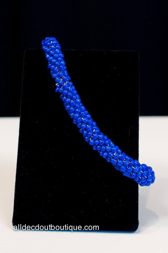 ADO | Dark Blue Assorted Stretch Bracelet - All Decd Out