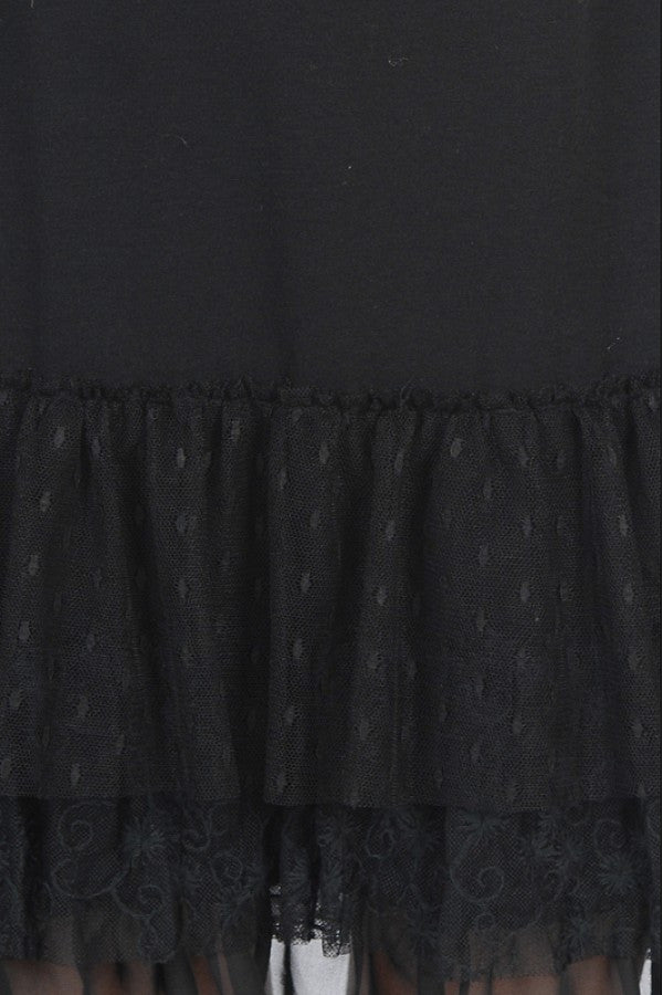 A'reve Slip Dress Long Sleeve Black | All Decd Out Small / Black A'reve Slip Dress Long Sleeve Black | All Decd Out Small / Black