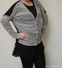 A'reve | Lace button Sweater Cardigan - All Decd Out