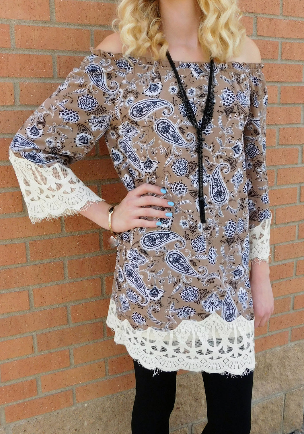 Paisley tunic dress 2025