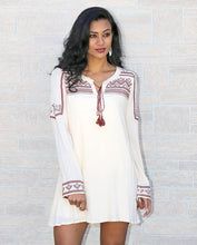 Blu Pepper | Boho Long Sleeve Tunic Dress