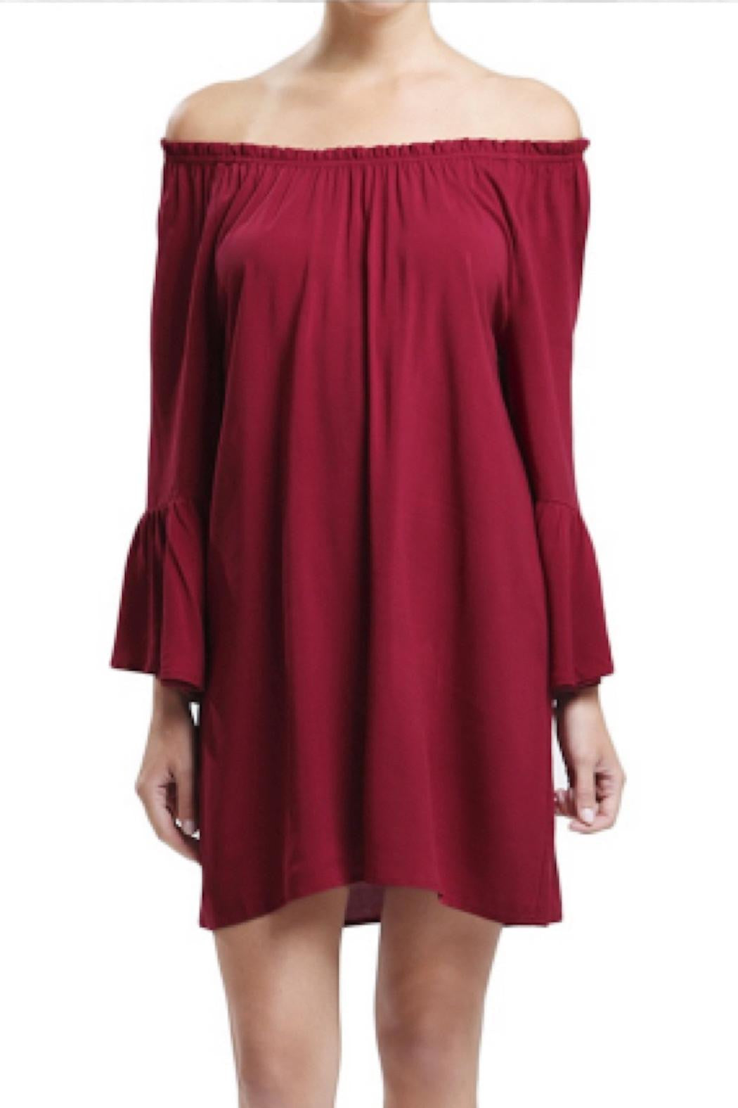 Blu Pepper Burgundy Tunic Dress | All Dec'd Out Small