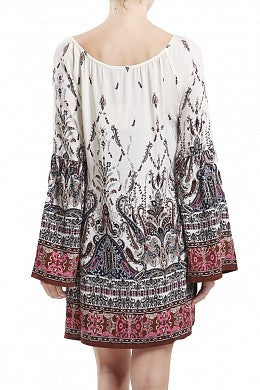 Blu Pepper Bohemian Tunic Dress | All Dec'd Out Medium Blu Pepper Bohemian Tunic Dress | All Dec'd Out Medium