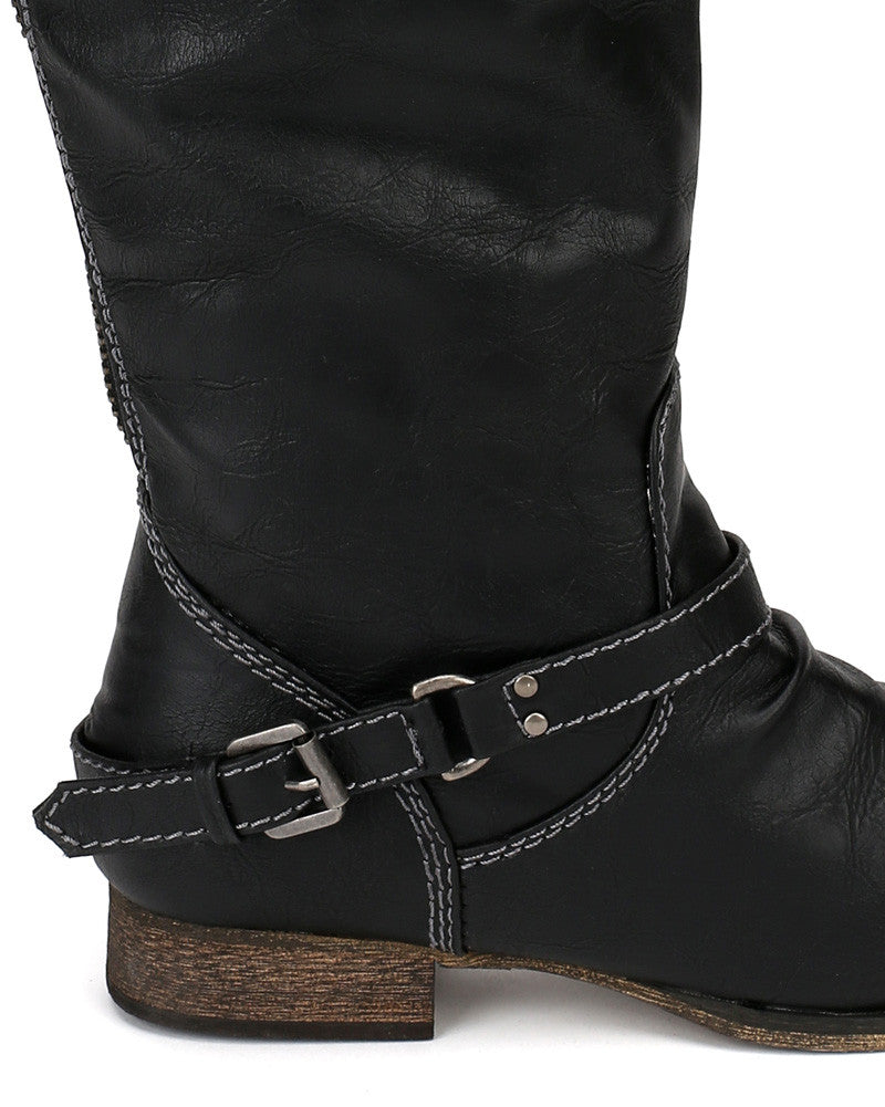 Breckelle s Outlaw Black Riding Boots