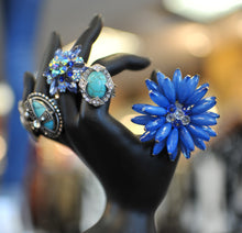 ADO | Turquoise Cross Ring Embellished