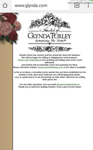 Glenda Turley "Peeping Tom" Limited Edition 1838/5000 Limited Edition Handsingned