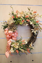 ADO | Hand-Made Custom Wreath Coral/Peach - All Decd Out
