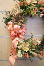 ADO | Hand-Made Custom Wreath Coral/Peach - All Decd Out