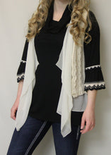 Costa Blanca | Crochet Natural Vest