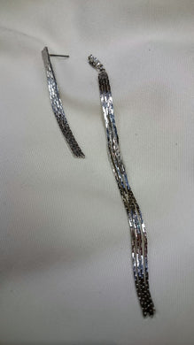 ADO | Peekaboo Fringe Earrings Silver