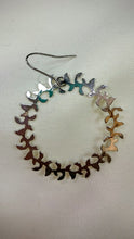 ADO | Hoop Dangle Earrings Silver - All Decd Out