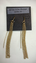 ADO | Fringe Dangle Earrings Gold - All Decd Out