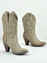 Very Volatile Dallas Cowgirl Boots Taupe | All Dec'd Out