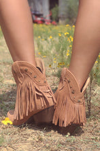 Very Volatile Deerwood Fringe Western Bootie | All Dec'd Out